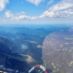Flugwegposition um 11:21:07: Aufgenommen in der Nähe von Gaming, Österreich in 2507 Meter